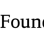 FoundryFormSerif