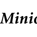 Minion Cyrillic