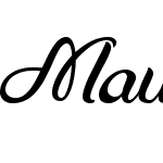 Maudy Script