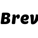 Brevia BlackItalic