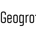 GeogrotesqueCompW03-Regular