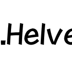 .Helvetica Light