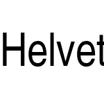 Helvetica-Narrow