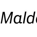 Malden Sans