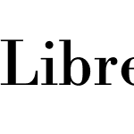 Libre Bodoni