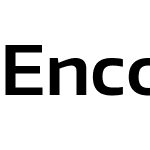 Encode Sans Expanded