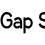 Gap Sans