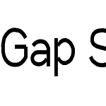 Gap Sans
