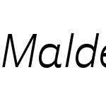 Malden Sans