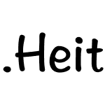 .HeitiUI J