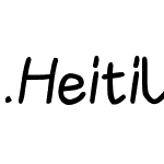 .HeitiUI SC