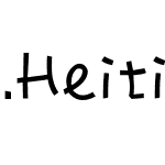 .HeitiUI SC