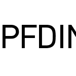 PF DIN Text Arabic