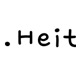 .HeitiUI K