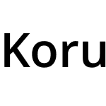 Koruri Semibold