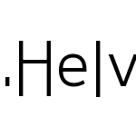 .Helvetica Light