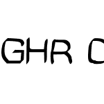 GHR Calligraphy Brush