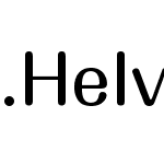 .Helvetica Light