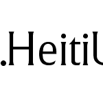 .HeitiUI TC