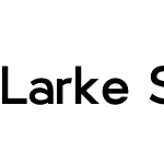 Larke Sans Bold