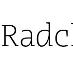 Radcliffe Text