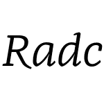 Radcliffe Text