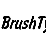 BrushType-SemiBoldA