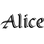 Alice Scrolltip Roman