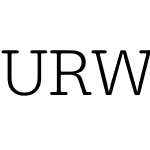 URWTypewriterW01-Light