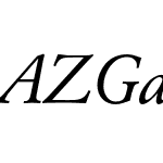 AZGaramondC