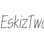 EskizTwo-CondensedLightOblique