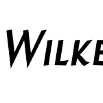 WilkeKursivW03-SCBold