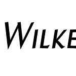 WilkeKursivW03-SCMedium