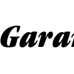 Garamond UltraCondensed