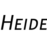 HeidelbergGothicSC