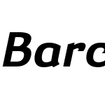 BarcisW01-ExtBoldItalic