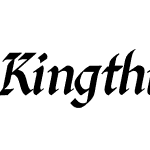 Kingthings Calligraphica Italic