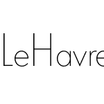 Le Havre Thin