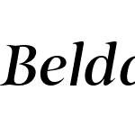 BeldaW01-ExtMediumItalic