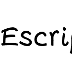 Escript LT Regular