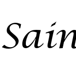 Saintgermain Calligraphy
