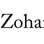 Zohar Unicode