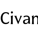 CivaneW01-CondRegular