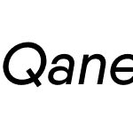 Qanelas Medium Italic