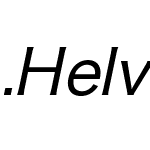 .Helvetica Neue Interface