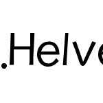 .Helvetica Light