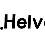 .Helvetica Neue Interface