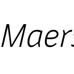 Maersk Text