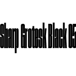 Sharp Grotesk Black