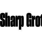 Sharp Grotesk Black